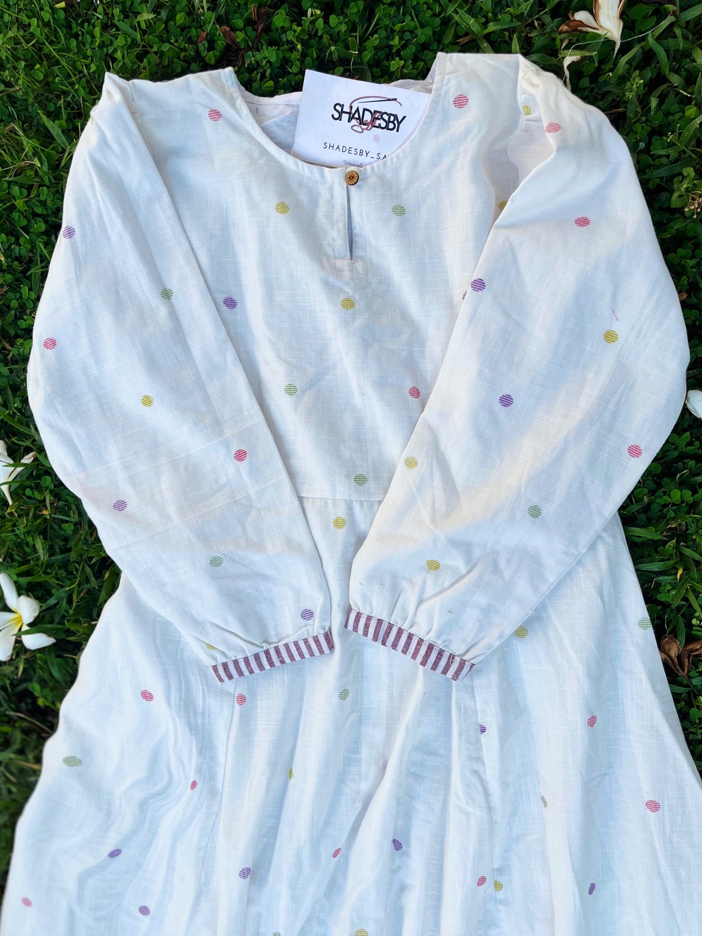 The "Summer Meadow" Handloom Maxi