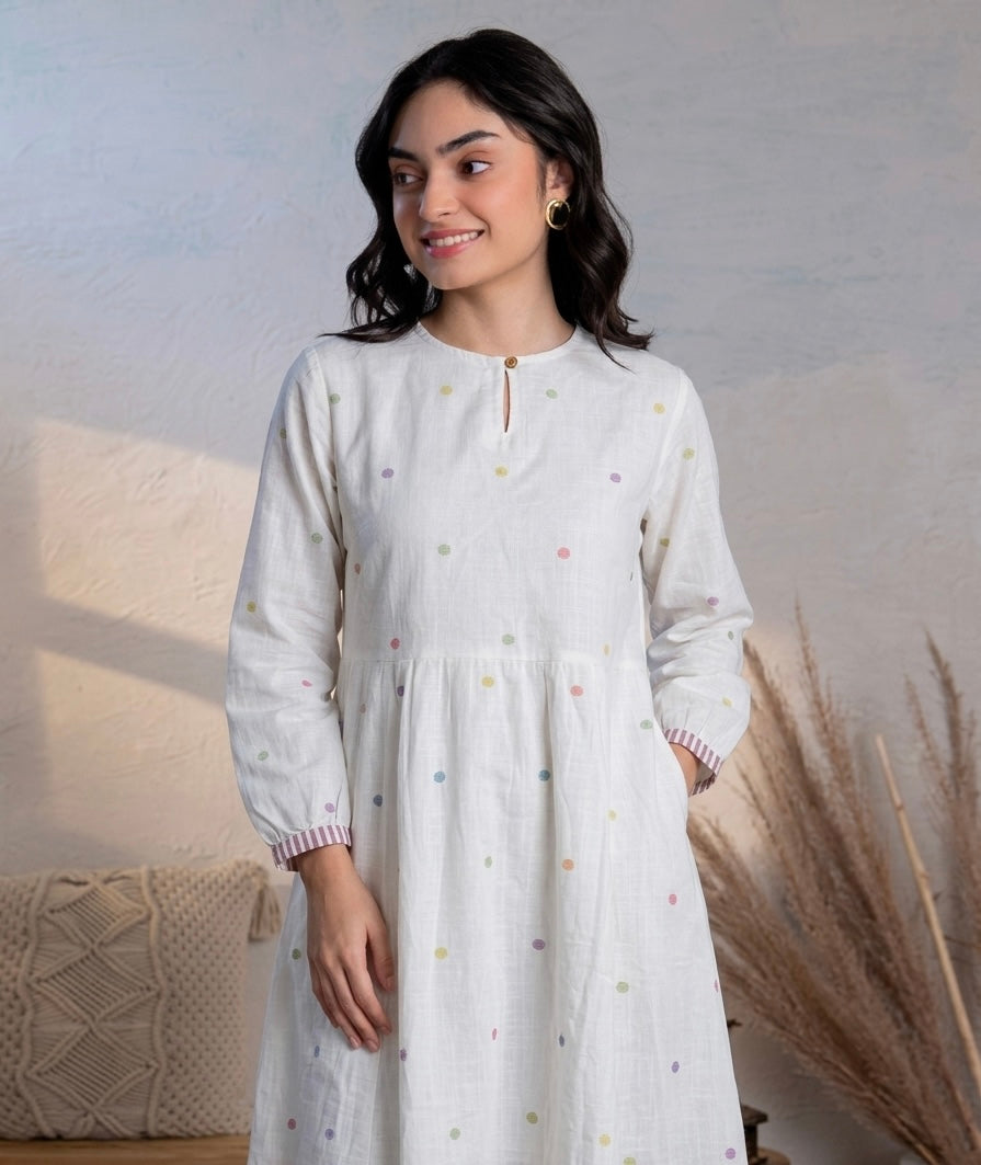 The "Summer Meadow" Handloom Maxi