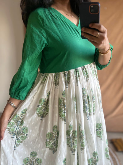Meera Emerald Maxi Dress