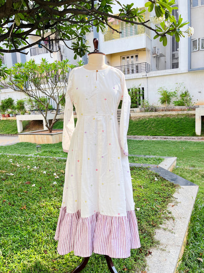 The "Summer Meadow" Handloom Maxi