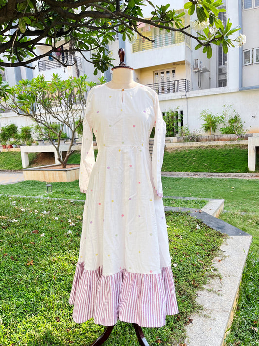 The "Summer Meadow" Handloom Maxi