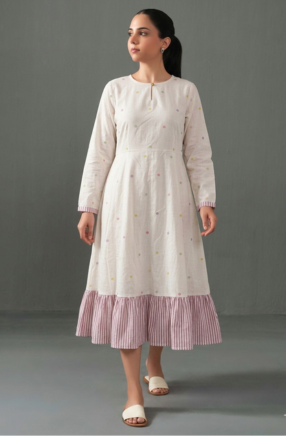 The "Summer Meadow" Handloom Maxi