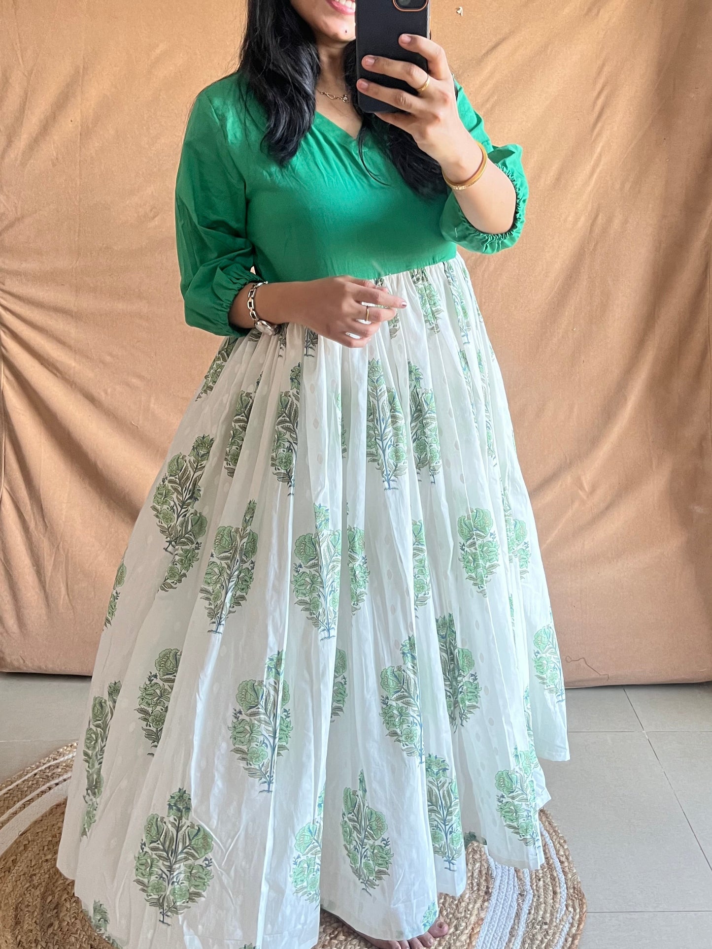 Meera Emerald Maxi Dress