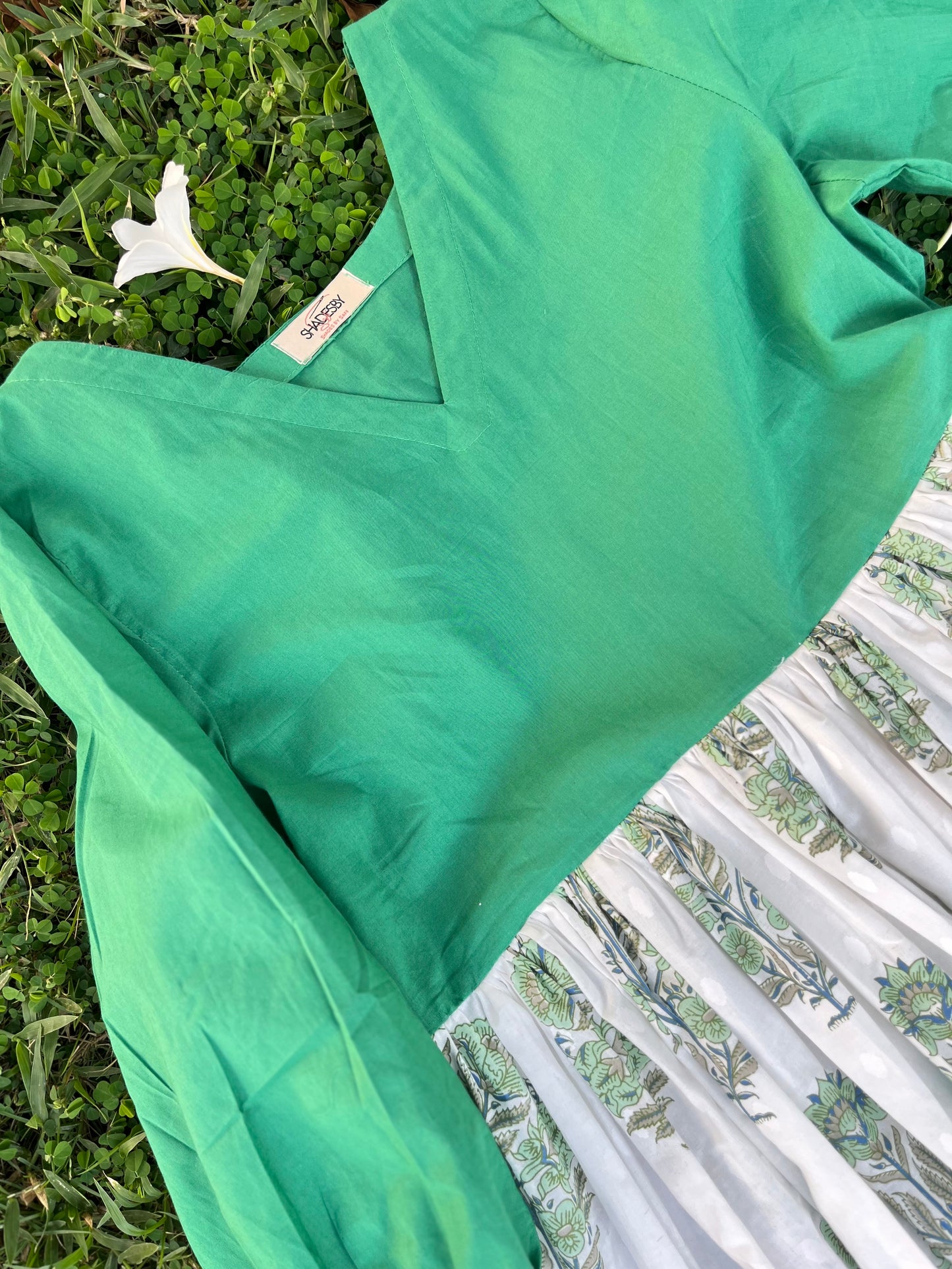 Meera Emerald Maxi Dress