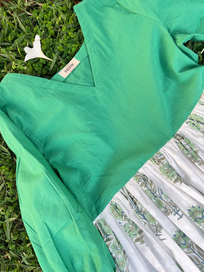 Meera Emerald Maxi Dress