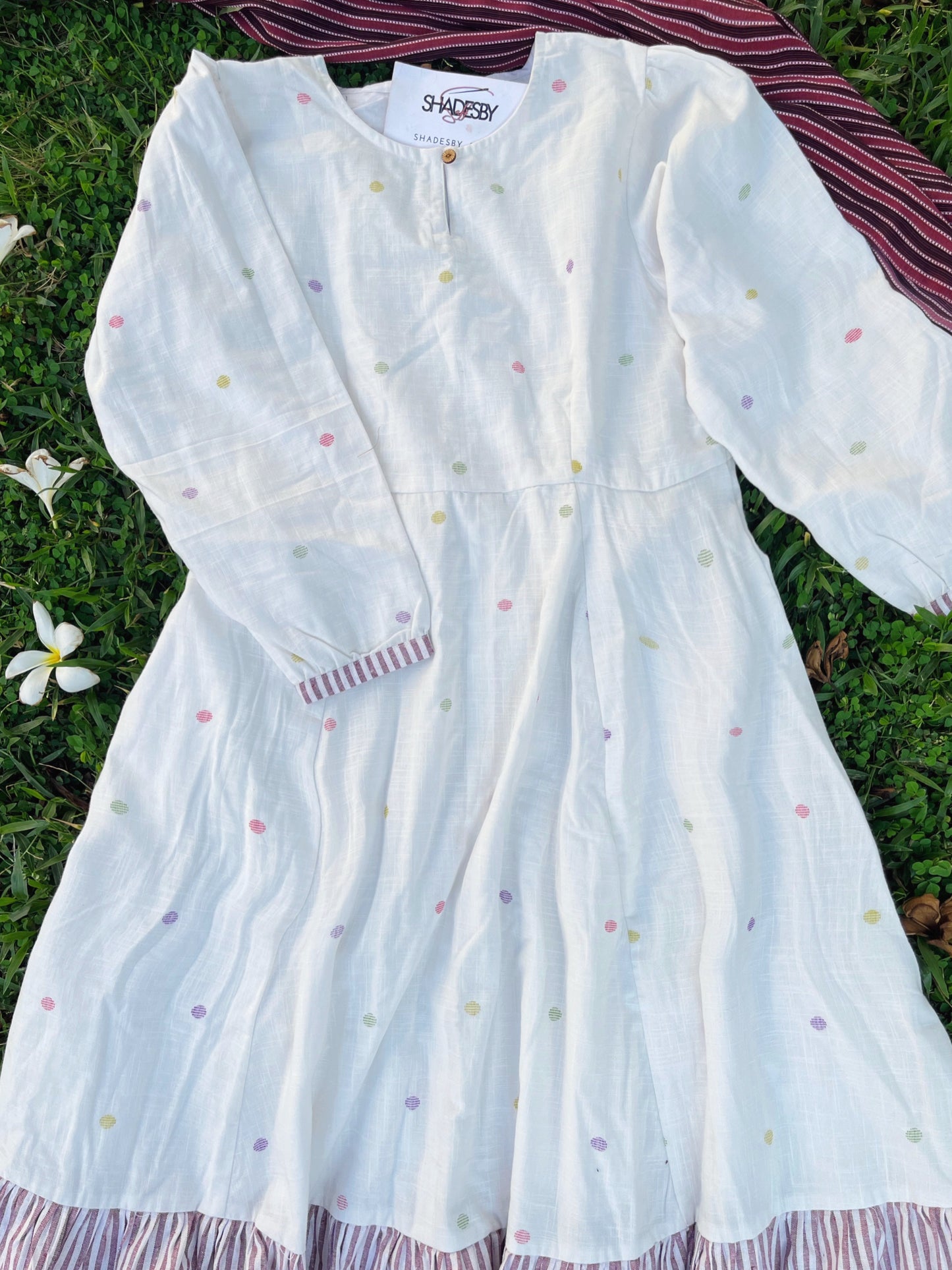 The "Summer Meadow" Handloom Maxi