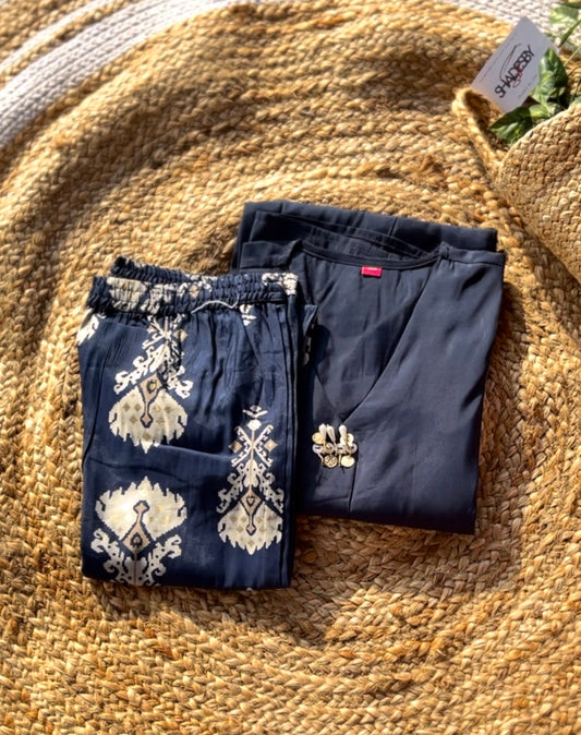 Midnight Navy Co-Ord Set