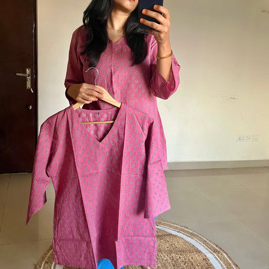 Short kurti - pink