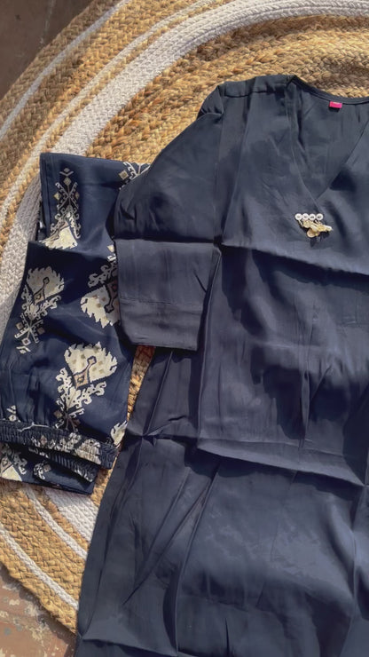 Midnight Navy Co-Ord Set
