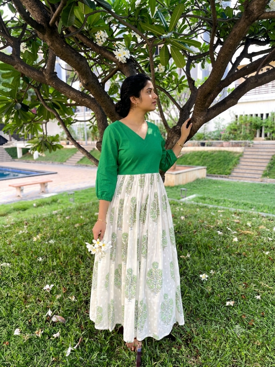 Meera Emerald Maxi Dress